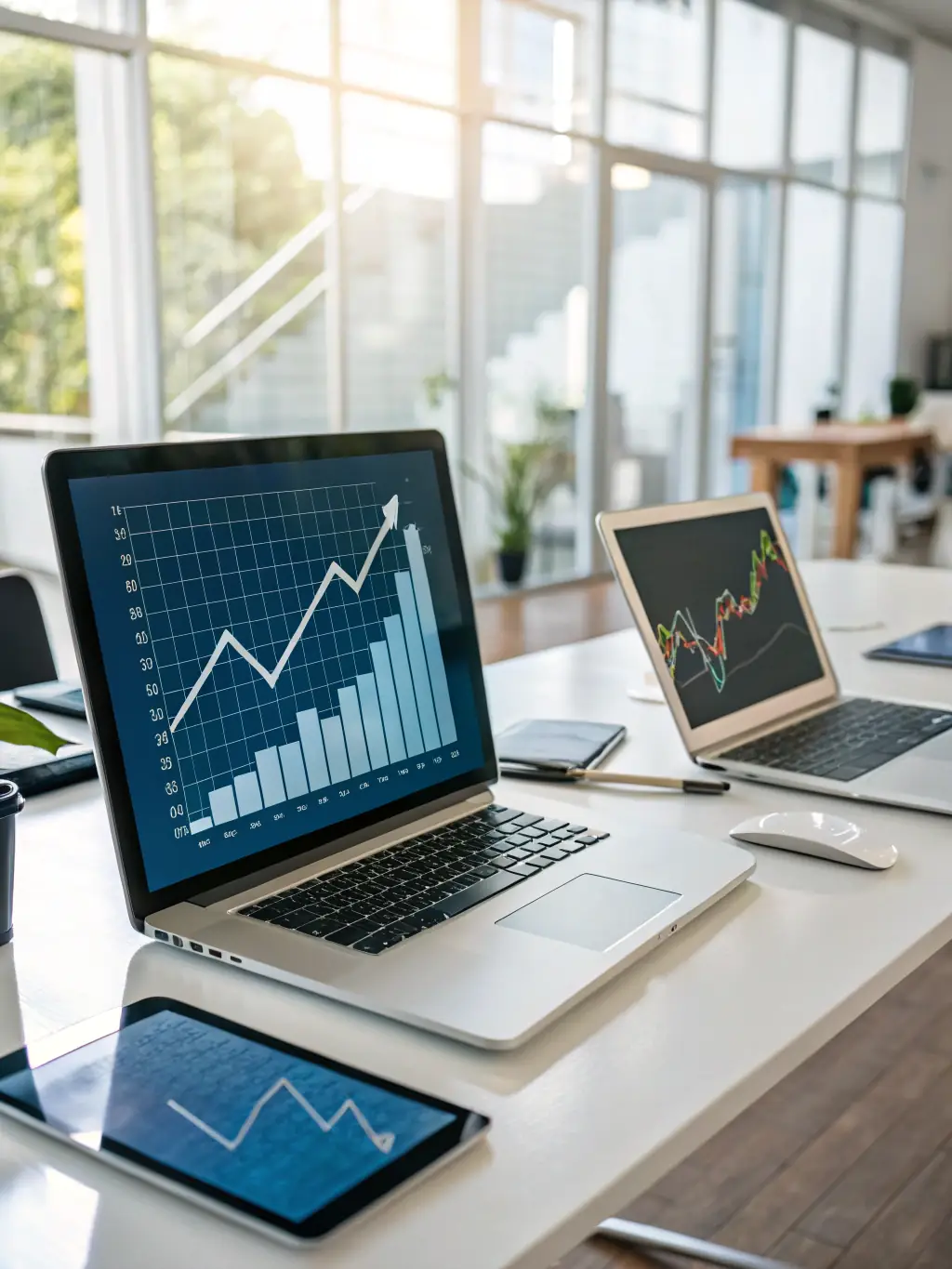 A visual representation of a startup's growth trajectory, illustrating the impact of Leadpeak's mentorship on business scaling.